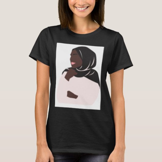 私は美しい！ステッカー8 Tシャツ (正面)