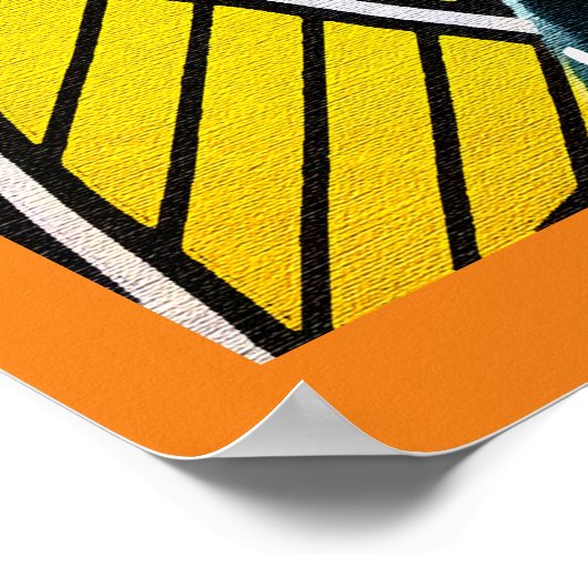 私は美しい ポスター (角)