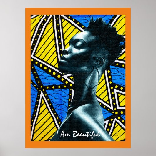 私は美しい ポスター (正面)