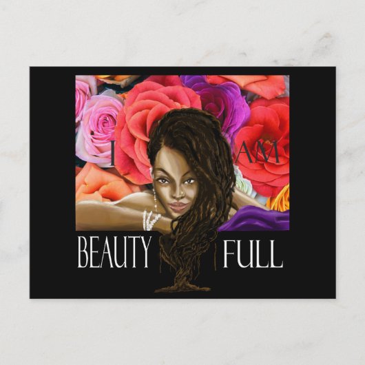 私は美しい ポストカード (正面)