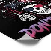 私は美しく思知性があるいやりがあ気にる人だ ポスター (角)