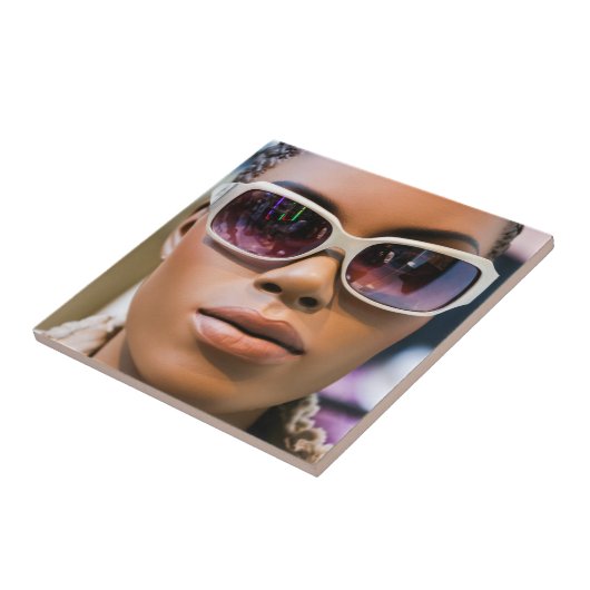 私は美し実在い タイル (側面)