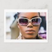 私は美し実在い ポストカード (正面)