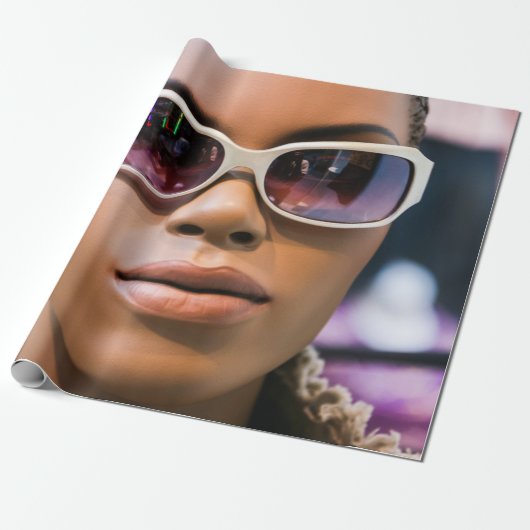 私は美し実在い ラッピングペーパー (アンロールド)