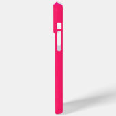 私は美味しいカップケーキが大好きピンク、明るい赤紫色ホワイト Case-Mate iPhoneケース (裏面 / 左)
