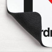 私は美容師が大好きだ マウスパッド (コーナー)