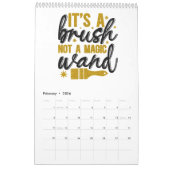 私は美容師だ カレンダー (2月 2026)