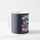 私は美容師です コーヒーマグカップ (正面左)