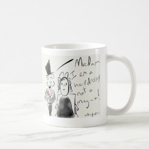 私は美容院ない手品師のマグです コーヒーマグカップ