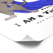 私は美徳の英雄のプリント：モシェ フォトプリント            (角)