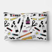 私は美術品の柄が大好き アクセサリーポーチ (裏面)
