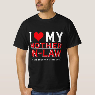 私は義母が大好きだ Tシャツ