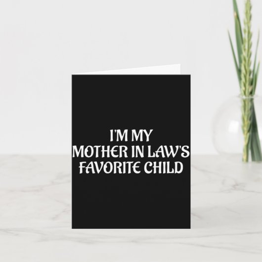 私は義母の最も愛されている子供 ファミリー・サルカ カード (正面)