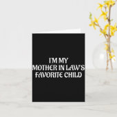 私は義母の最も愛されている子供 ファミリー・サルカ カード (黄色い花)