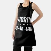 私は義理お気に入りののギフト素晴らしアイディア エプロン (インサイチュ)