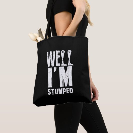 私は義足を切断された切断された トートバッグ (クローズアップ)