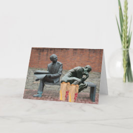 私は考えお食事の取り引きをした。 カード