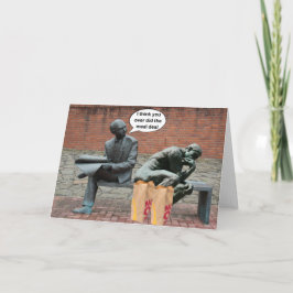 私は考えお食事の取り引きをした。 カード