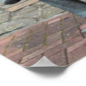 私は考えお食事の取り引きをした。 ポスター (角)