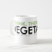 私は考えます コーヒーマグカップ (正面左)
