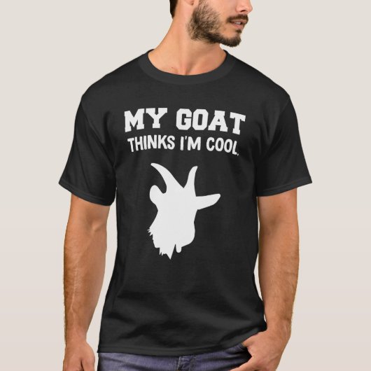 私は考えやっクールた Tシャツ (正面)