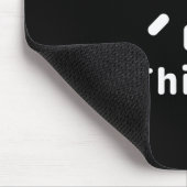 私は考えるだ マウスパッド (コーナー)