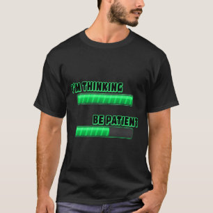 私は考えるだ Tシャツ