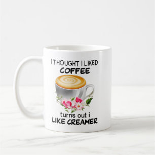 私は考えコーヒーが好き気に入った コーヒーマグカップ