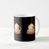 私は考えコーヒーが好き気に入った コーヒーマグカップ (正面右)