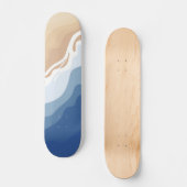 私は考えビーチが見えた スケートボード (正面)