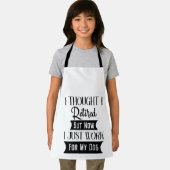 私は考え今退職したは犬の世話をしているところだ エプロン (インサイチュ)