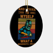 私は考え何と素晴らしい溶接を自分自身に セラミックオーナメント (右)