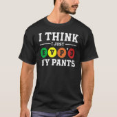 私は考え単に私のパンツをEVPした Tシャツ (正面)