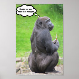 私は考え君が来るつもりで知性があるいた。 ポスター