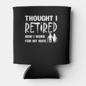 私は考え妻の働く退職夫だった 缶クーラー (正面)