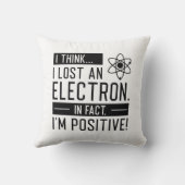 私は考え実失ったのところ電子である前向き クッション (裏面)
