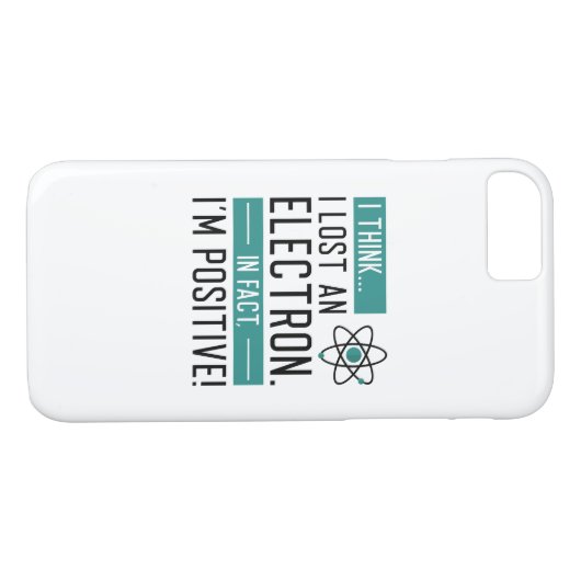 私は考え実失ったのところ電子である前向き Case-Mate iPhoneケース (裏面(横))