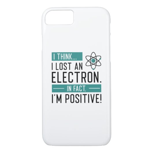 私は考え実失ったのところ電子である前向き Case-Mate iPhoneケース (裏面)