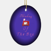 私は考え箱の外に出た。 セラミックオーナメント (右)