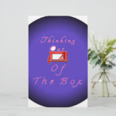 私は考え箱の外に出た。 便箋 (スタンド正面)