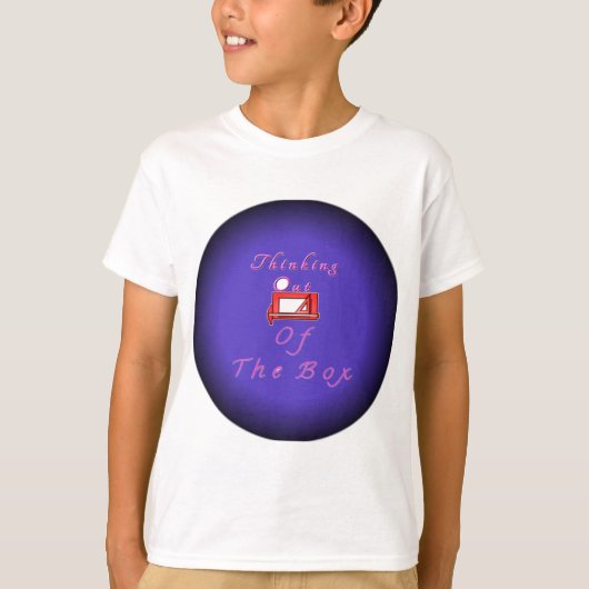 私は考え箱の外に出た。 Tシャツ (正面)