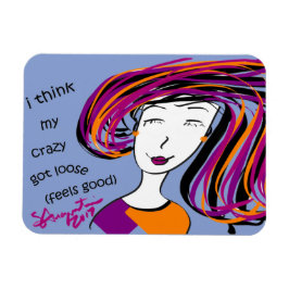 私は考え自由に熱狂するす得 マグネット