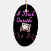 私は考えZAボックスの外に。 セラミックオーナメント (右)