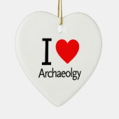 私は考古学が大好き セラミックオーナメント (右)