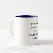 私は耳が聞こえなくないです… ツートーンマグカップ (正面左)