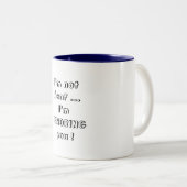 私は耳が聞こえなくないです… ツートーンマグカップ (正面右)