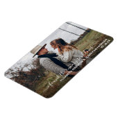 私は聖書の一つの引用文エレガントの写真を見つけた マグネット (左側)