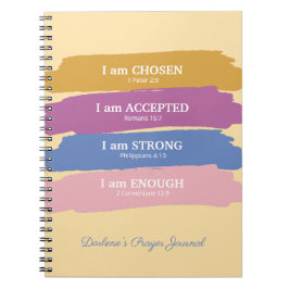 私は聖書の聖句パーソナライズされた ノートブック