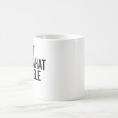 私は聖書気にの言う事を知らない コーヒーマグカップ (中央)