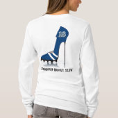 私は聖者の小剣ボールのティーではないです Tシャツ (裏面)